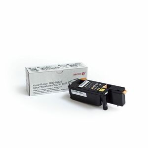 Xerox Genuine Phaser® 6020/6022, WorkCentre® 6025/6027 Yellow Standard capacity Toner Cartridge (1000 Pages) - 106R02758
