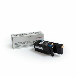 Xerox Genuine Phaser® 6020/6022, WorkCentre® 6025/6027 Cyan Standard capacity Toner Cartridge (1000 Pages) - 106R02756