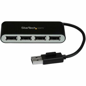 StarTech.com 4 Port USB Hub 4 x USB 2.0 port ? Bus Powered ? USB Adapter? USB Splitter? Multi Port USB Hub? USB 2.0 Hub
