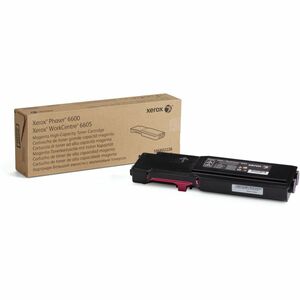 Xerox Genuine Phaser&trade; 6600, WorkCentre&trade; 6605 Magenta High capacity Toner Cartridge (6000 Pages) - 106R02226