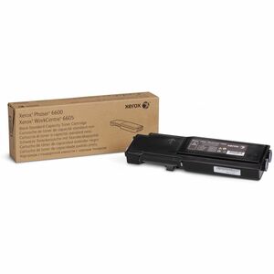 Xerox Genuine Phaser&trade; 6600, WorkCentre&trade; 6605 Black Toner Cartridge