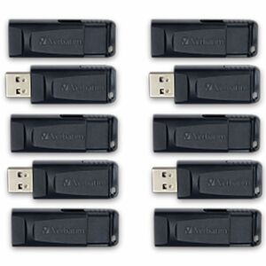 64GB Store 'n' Go&reg; USB Flash Drive - 10pk Business Bulk - Black