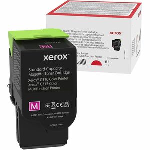 Xerox Genuine Xerox&reg; C310 Color Printer/ C315 Color Multifunction Printer Magenta Standard capacity Toner Cartridge (2000 Pages) - 006R04358