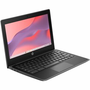 HP Fortis G10 11.6" Touchscreen Chromebook - HD - Intel N-Series N100 - 8 GB - 64 GB Flash Memory - English Keyboard - Jack Black - Smart Buy
