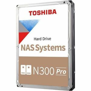 Toshiba N300 Pro HDWG760XZSTB 6 TB Hard Drive - 3.5" Internal - SATA (SATA/600) - Conventional Magnetic Recording (CMR) Method