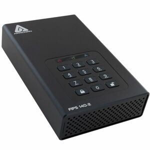 Apricorn Aegis Padlock DT 24 TB Desktop Hard Drive - 3.5" External - TAA Compliant