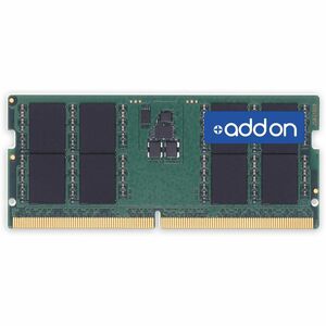 AddOn Dell&reg; AB949334 Compatible 16GB DDR5-4800MHz Unbuffered Single Rank x8 1.1V 262-pin CL40 SODIMM