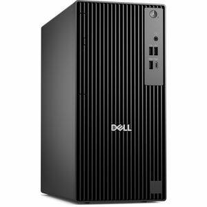 Dell Pro Tower QCT1250 Desktop Computer - Intel Core i5 14th Gen i5-14500 - 8 GB - 256 GB SSD - Tower - Black