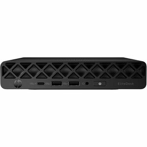 HP EliteDesk 8 G1i Desktop Computer - Intel Core Ultra 5 235T - vPro Technology - 16 GB - 256 GB SSD - Desktop Mini - Jack Black