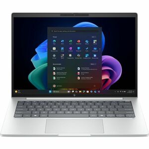 HP EliteBook 8 G1i 14" Touchscreen Notebook - WUXGA - 60 Hz - Intel Core Ultra 7 268V - vPro Technology - 32 GB - 512 GB SSD - English Keyboard - Glacier Silver Aluminum