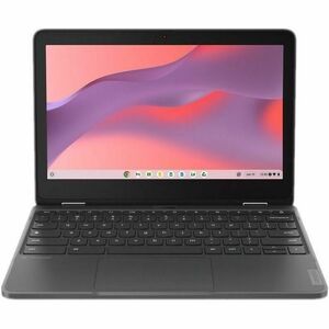 Lenovo 300e Yoga Chromebook Gen 4 82W2002GUS 11.6" Touchscreen Convertible 2 in 1 Chromebook - HD - Octa-core (ARM Cortex A76 + Cortex A55) - 4 GB - 32 GB Flash Memory - English Keyboard - Graphite Gray