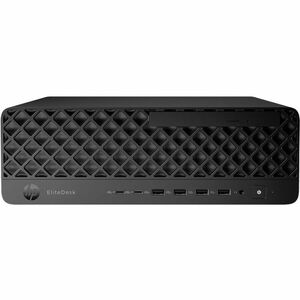 HP EliteDesk 8 G1i Desktop Computer - Intel Core Ultra 7 265 - vPro Technology - 16 GB - 512 GB SSD - Small Form Factor - Jack Black - Smart Buy