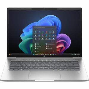 HP ProBook 4 G1q 14" Copilot+ PC Notebook - WUXGA - 60 Hz - Qualcomm Snapdragon X X1-26-100 - 32 GB - 1 TB SSD - English Keyboard - Pike Silver