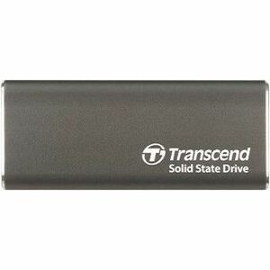 Transcend ESD265C 1 TB Portable Rugged Solid State Drive - External - Iron Gray