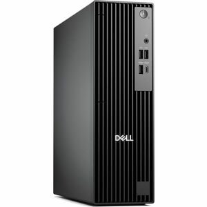 Dell Pro Slim QCS1250 Desktop Computer - Intel Core Ultra 5 235 - vPro Technology - 16 GB - 256 GB SSD - Slim PC - Standard Black