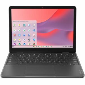 Lenovo 500e Yoga Chromebook Gen 4 82W40030US 12.2" Touchscreen Convertible 2 in 1 Chromebook - WUXGA - 60 Hz - Intel N-Series N100 - 8 GB - 64 GB Flash Memory - English Keyboard - Graphite Gray
